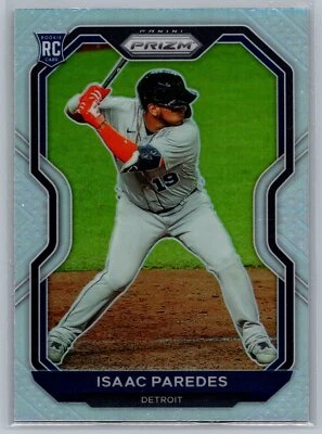 2021 Panini Prizm #43 Isaac Paredes Silver Prizm - Image 1 of 2