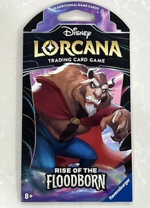 1xDisney Lorcana TCG Rise of the Floodborn Paquete Único Blister Nuevo Sellado-Bestia - Imagen 1 de 2
