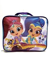 Nickelodeon Shimmer And Shine  Girls Lunchbag Lunchbox Lunch Travel Tote Bag 