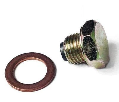 Magn Bouchon de Vidange D'Huile M14x1,5 pour Yamaha XV 535 N 1992 3BR 27 Ch - Photo 1/2