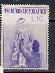 EI1299 Póster Sello Italia Sellos de Caridad: Mecenazgo Escolar '60 años - Imagen 1 de 1