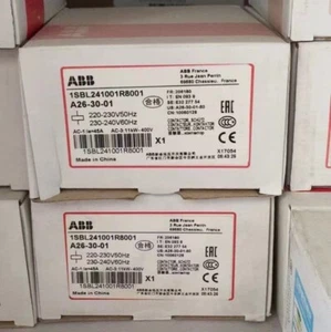 Contactor ABB A26-30-01 220-230V50Hz/230-240V60Hz 1SBL241001R8001 de 1 pieza - Imagen 1 de 2