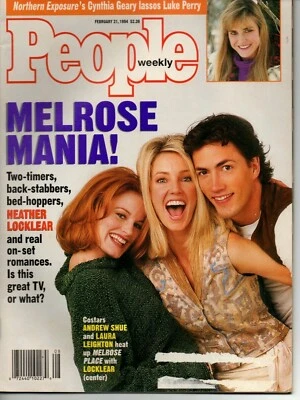 People Weekly February 21 1994 Heather Locklear Michael Jordan Erma Bombeck - Image 1 of 3