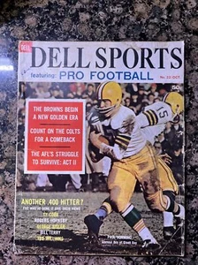 Vintage Dell Sports Magazine 1961 BROWNS Begin GOLDEN ERA Paul Hornung Green Bay - Picture 1 of 4