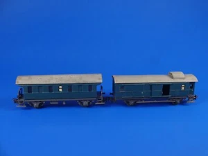 MARKLIN H0 - 4002 + 4003 - DB LOCAL PASSENGER COACH + Luggage Guard's Van - Picture 1 of 9