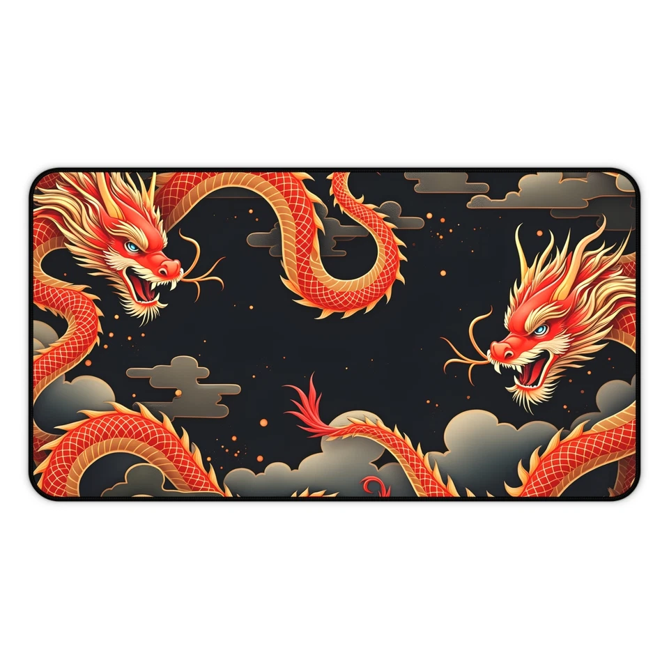 Alfombrilla de escritorio Bold Dragon Art, alfombrilla de ratón para juegos, decoración de oficina, regalo único, [...] Foto 1 de 1