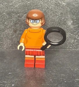 LEGO Scooby-Doo Velma Dinkley Minifigura scd005 Gran Forma Auténtica - Imagen 1 de 2
