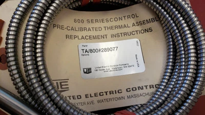 NEW UNITED ELEC CONTROLS 800 SERIES PRE-CAL THERMAL ASSEMBLY TA/800 # 289077 - Image 1 of 4