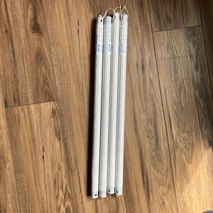 4 Pack Westinghouse 77253 24" Ceiling Fan Downrod White| 3/4" I.D.|  1" O.D. - Picture 1 of 13