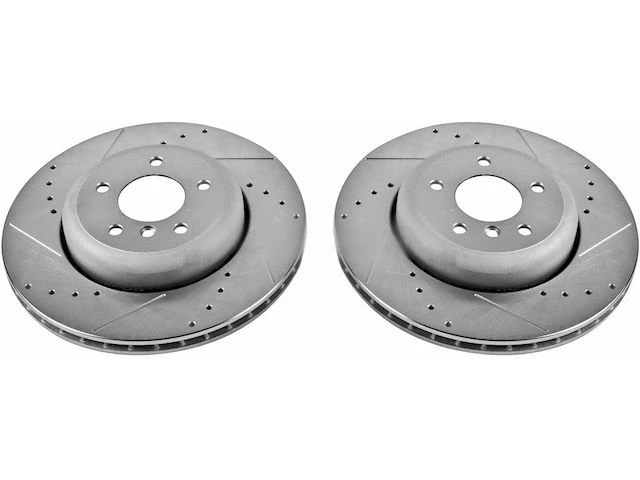 Комплект ротора заднего тормоза для 04–10 BMW 650i 545i 550i 645Ci 535i E60 E63 E64 VW73J2 - Изображение 1 из 1