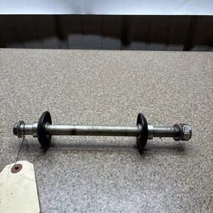 2008 HONDA CRF150RB CRF 150 RB FRONT AXLE #22775 Spacers Wheel Nut Bolt - Picture 1 of 4