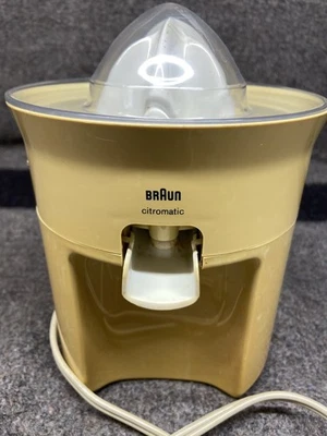 Exprimidor de Cítricos Braun Citromatic TIPO: 4155 Hecho en España Probado Funciona Foto 1 de 4