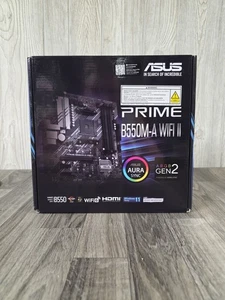 ASUS Prime B550M-A WiFi II AMD Micro ATX Mainboard mit PCIe 4.0, WiFi 6 - Bild 1 von 9