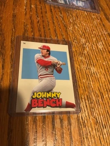 2019 TOPPS 582 MONTGOMERY CLUB '67 TEST STICKER SET 2 JOHNNY BENCH REDS - Picture 1 of 3