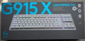 Logitech - G915 LIGHTSPEED TKL Bezprzewodowy mechaniczny dotykowy przełącznik GL Gaming - Wielka Brytania - Zdjęcie 1 z 2