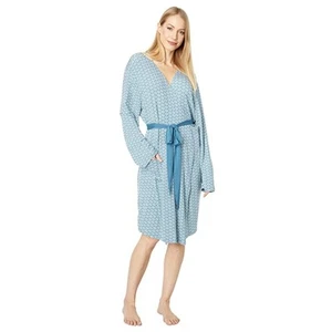 KICKEE Maternity Nursing Robe Set Robe - L Layette Gown - NB Bamboo NWT - Picture 1 of 14