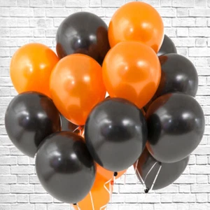 100 Stück Halloween Party 10" Luftballons Latex Hochwertig Ballon Halloween Ballons - Bild 1 von 4
