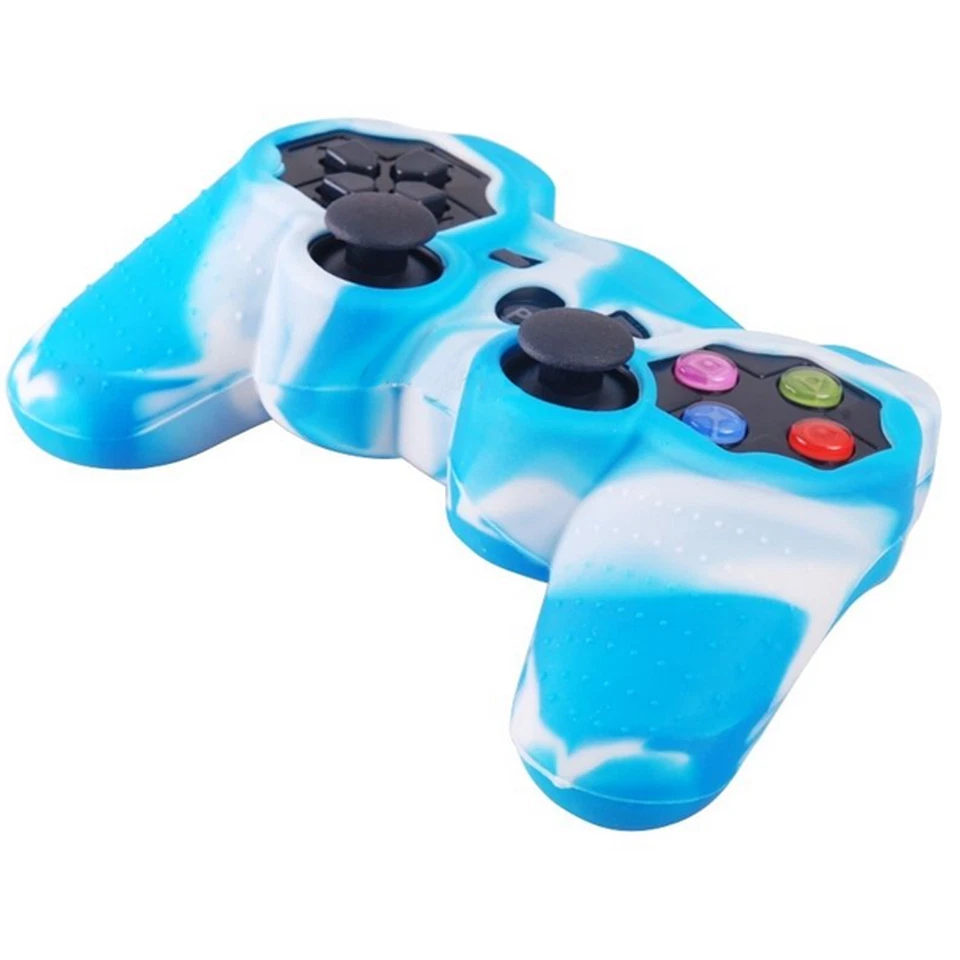 1X Silicone Rubber Skin Cover Protective Case for Playstation 3 PS3 Controller - Image 1 of 1