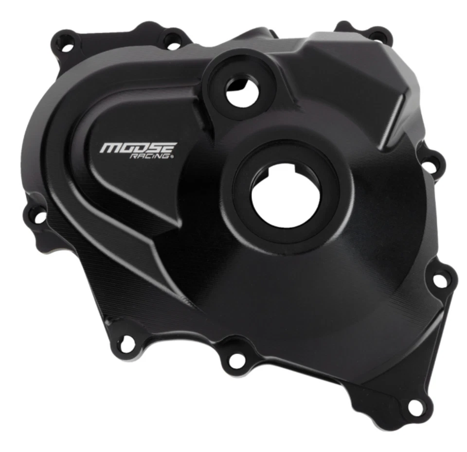 Moose Ignition Cover Matte Black #D70-4477MB for Yamaha YZ450F 2023 - Image 1 of 1