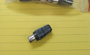 PRESA COASSIALE RCA NERA PHONO 18-2 ALPHA ELETTRONICA  PZ 5 - Bild 1 von 1