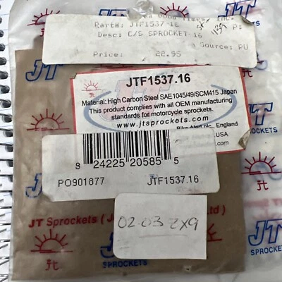 Kawasaki Z900 передняя звездочка сталь 15 зубьев KLZ1000 Ninja 1000 JT - Изображение 1 из 4