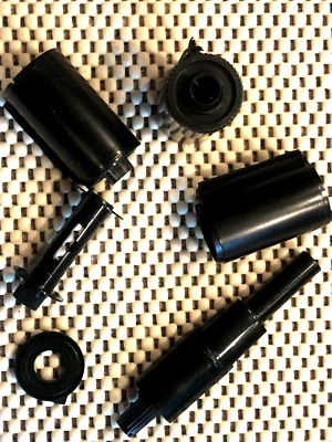 Tres botes de película recargables de 35 mm con bobinadora Foto 1 de 4