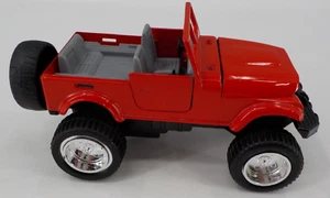 SUNNYSIDE INTL LTD 5" BIG WHEEL ROADER DIECAST PULLBACK RED JEEP TOY ANY OCCSION - Picture 1 of 11