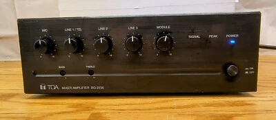 TOA BG-2035 Mixer / Amplifier, 35 Watt, 70 Volt Speaker Output BG2035 - Image 1 of 4