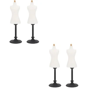 4 PCs Mini Schaufensterpuppe Puppenkleid Schaufensterpuppe Puppenkleidung - Bild 1 von 12