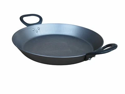 Servierpfanne Rösle Eisenpfanne 24 cm Bratpfanne mit 2 Henkelgriffen aus Guss - Bild 1 von 4