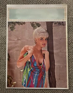 VINTAGE CALENDAR PIN UP PRINT  SALES SAMPLE  GETTING INTO SOMETHING  1839 C 1966 - Picture 1 of 6