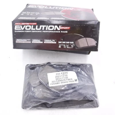 Pastilhas de freio traseiras PowerStop de fibra de carbono cerâmica para 2011-2012 Ford Explorer - Imagem 1 de 3