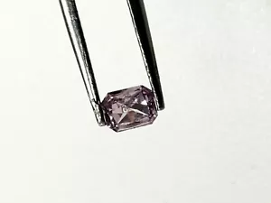 0.29CT Loose Diamond Fancy PINK Natural Color Radiant Cut GIA Certified - Picture 1 of 4
