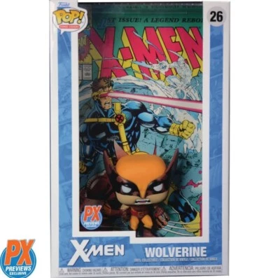 🔥Funko Pop! Comic Book Cover Marvel X-Men #1 Wolverine #26 Exclusive NIB🔥