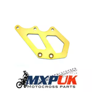 KX500 1993 GUÍA CADENA TRASERA PLACA EXTERIOR ORO MXPUK 1993 KX 500 (195) - Imagen 1 de 2