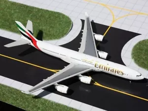 Emirates Airbus A340-500 A6-ERH GeminiJets GJUAE1373 Scale 1:400 RARE - Picture 1 of 1
