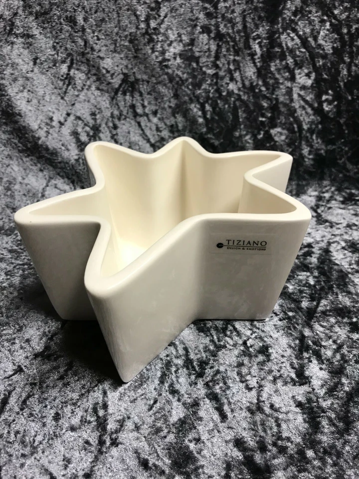 Tiziano Schale Sternschale Lazio Pflanztopf Design Keramik Designobjekt  - Bild 1 von 1