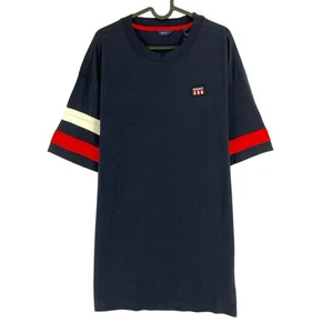 GANT Navy Blue Retro Logo Short Sleeves T Shirt Dress Size S - Picture 1 of 9