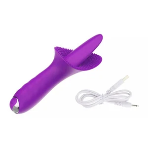 10 Freq Powerful Clitoral G spot Stimulator Tongue Vibrator Sex Toy - Picture 1 of 7