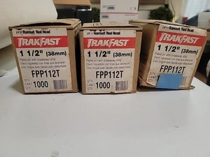 3 ITW Ramset Red Head FPP112T TrakFast 1-1/2" 38mm Sheathing Concrete Pin & Fuel - Picture 1 of 4
