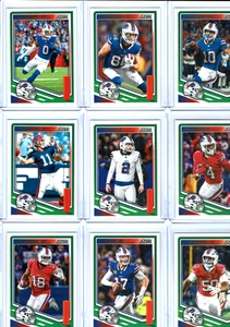 2025 Score Football Buffalo Bills Team Set 12 Base Cards + 2 Bonus Cards + - Bild 1 von 2