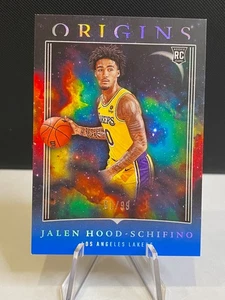 2023-24 Panini Origins - Jalen Hood-Schifino #92 Blu /99 (RC) - Foto 1 di 2