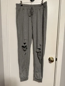 Women’s See You Monday Ripped Front Leggings Size Medium - Picture 1 of 2