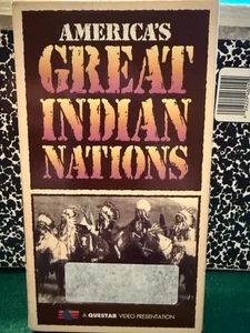 Americas Great Indian Nations (VHS) - Picture 1 of 2