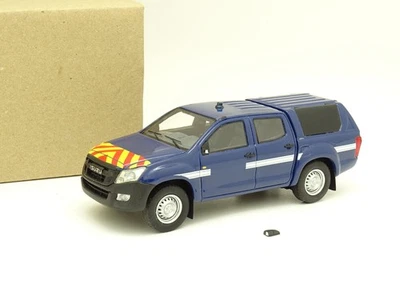 Alarme SB 1/43 - Isuzu D Max Pick Up Double Cabine Gendarmerie - Photo 1/4