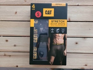 Caterpillar CAT Men's Stretch Boxer Briefs 4 pack Contour Pouch SMALL - Picture 1 of 1