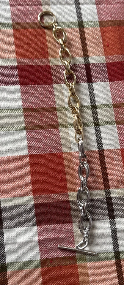 pulsera oro y plata mujer Foto 1 de 2