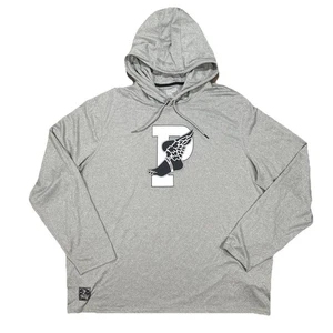 Polo Ralph Lauren Hoodie Mens Size XL Gray Performance P-Wing Lightweight - Picture 1 of 7