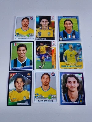 zlatan ibrahimovic Sticker Konvolut 9 Stück - Bild 1 von 2
