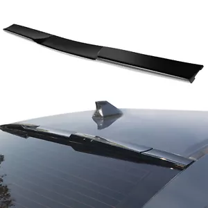 For 2004-2008 Acura TL Roof Window Spoiler Wing Adjustale Glossy Black - Picture 1 of 11